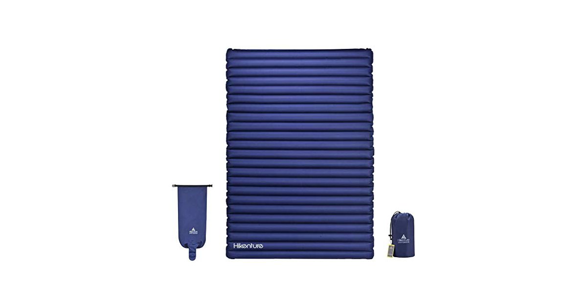 HIKENTURE Isomatte für 2 Personen, Doppel Isomatte Ultraleicht