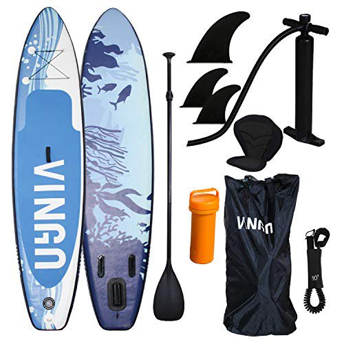 VINGO 330cm Aufblasbares SUP Standup Paddel Board 15cm Dickes, ISUP