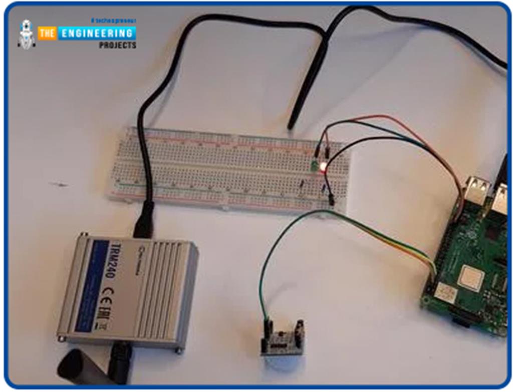 Motion Detection with PIR Sensor & Raspberry Pi 4 The Engineering