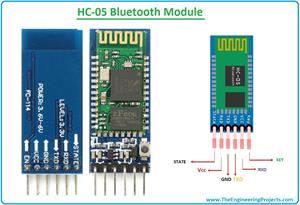 HC-05 Bluetooth Module Pinout, Datasheet, Features & Applications - The