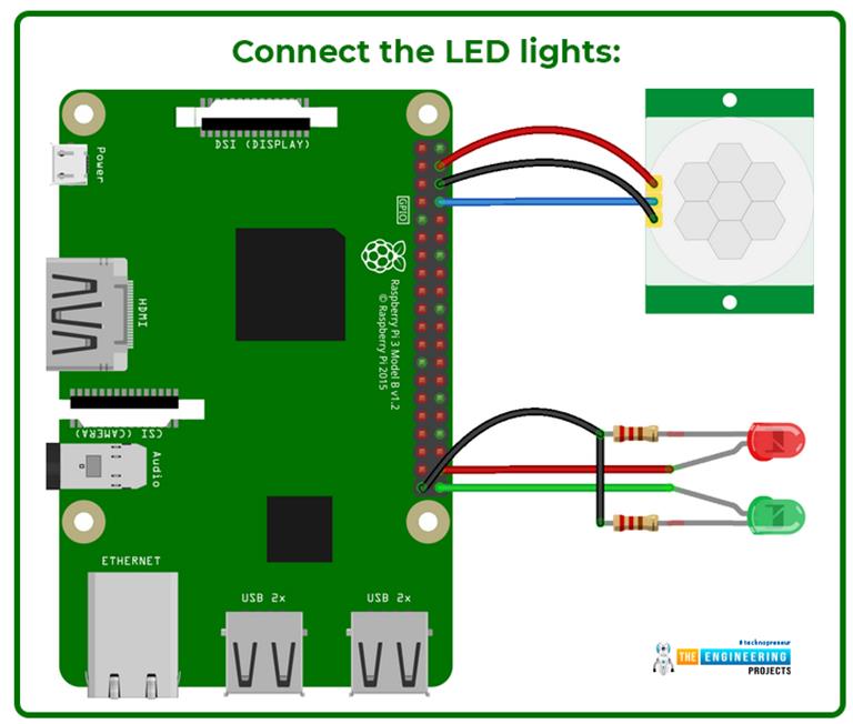 Motion Detection with PIR Sensor & Raspberry Pi 4 The Engineering Projects