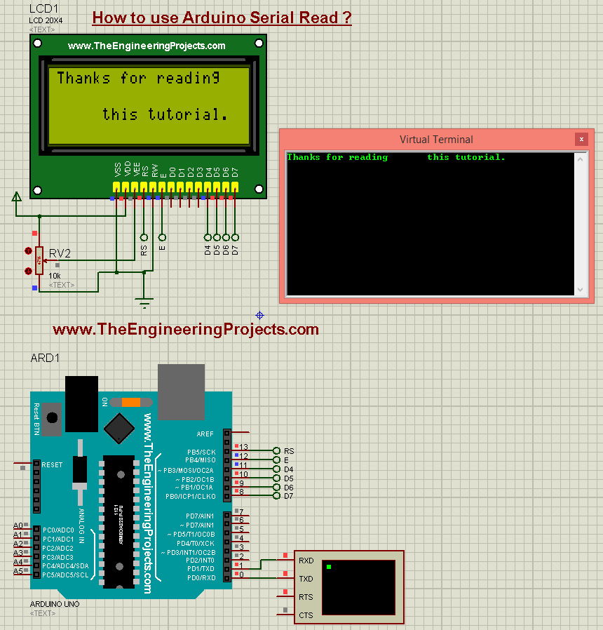 How to use Arduino Serial Read ? The Engineering Projects