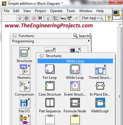 Creating First Project using LabVIEW Programming - The Engineering Projects