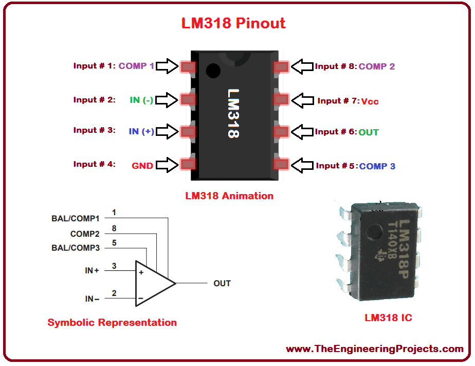 LM318 Pinout 741 Pinout Offset Null 10 Mot, 56% OFF