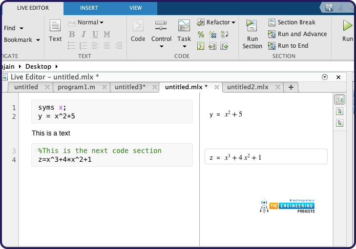 Introduction to MATLAB Command Window The Engineering Projects