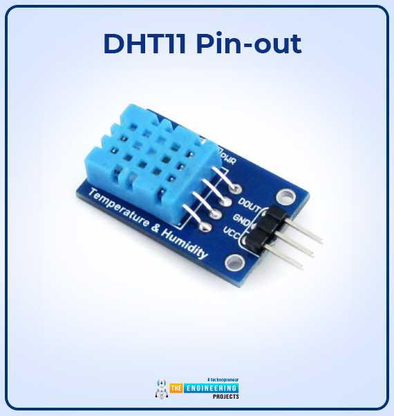 Interfacing of DHT11 with Raspberry Pi Pico - The Engineering Projects