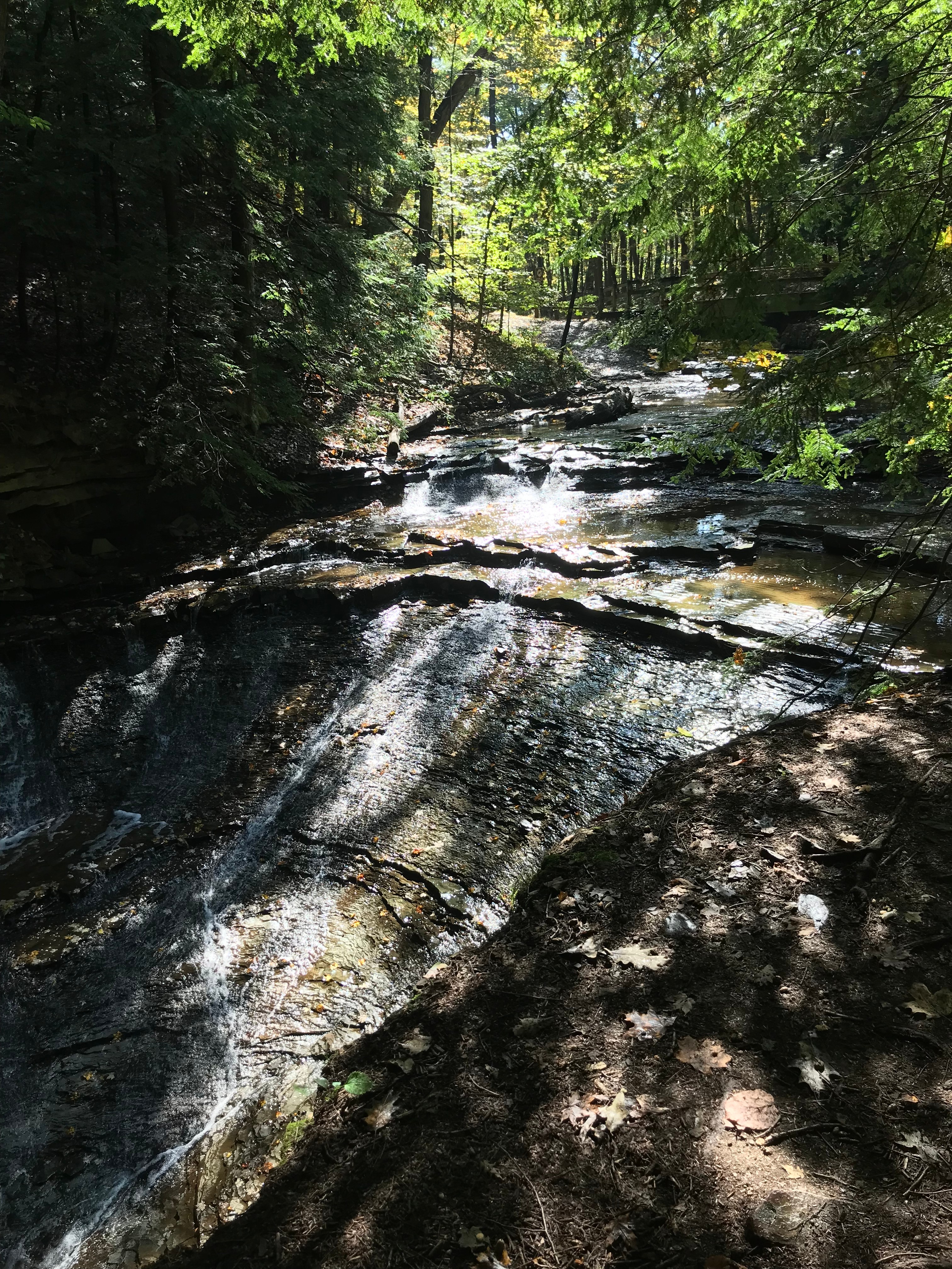 Bridal Veil Falls and Tinkers Creek Loop, Walton Hills, Ohio