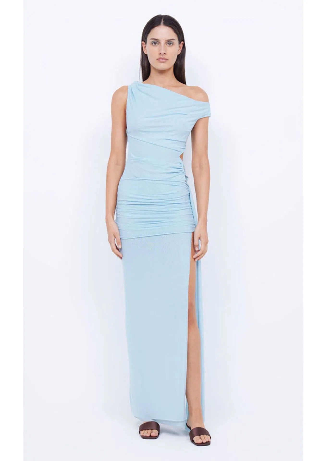 Bec & Bridge Kailani Asym Dress in Dolphin Blue Size AU 6 | The Volte