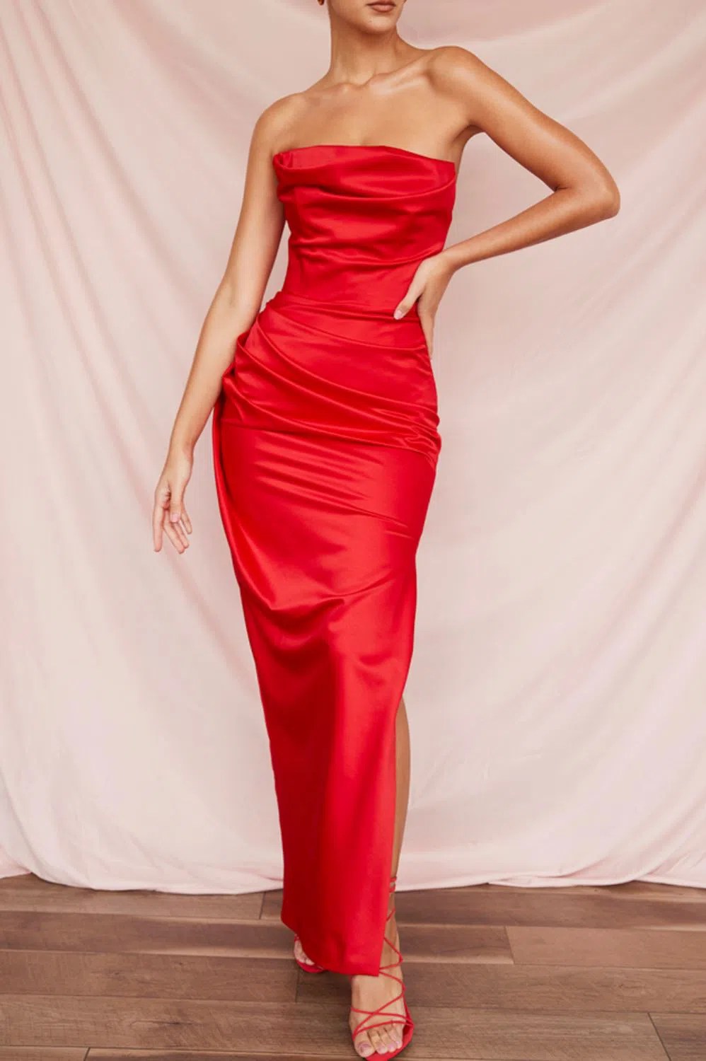 House Of Cb Red Dress