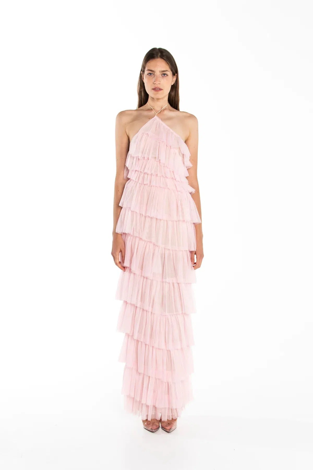 The Bar Henri Gown Pink Size 2 /AU 6 The Volte