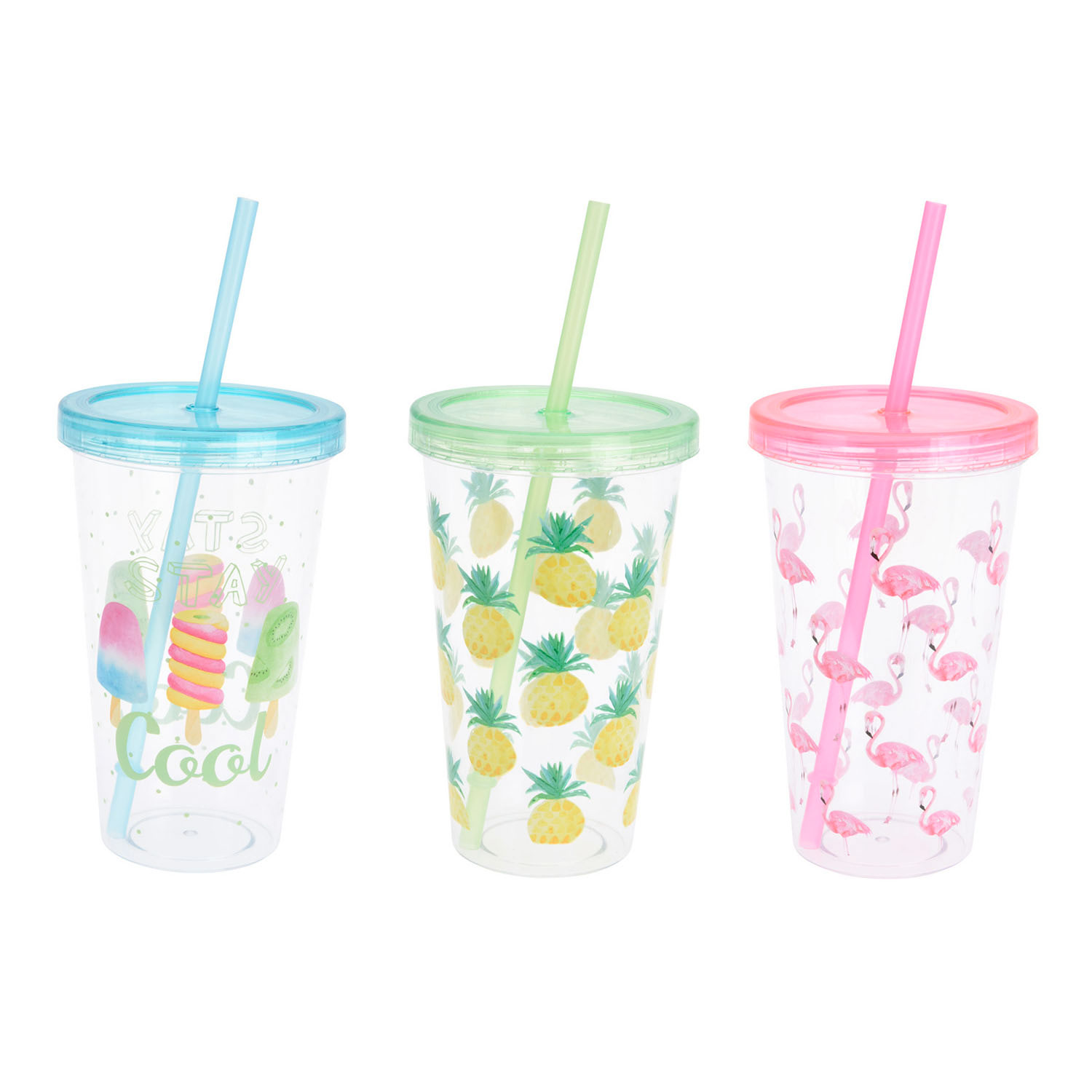 Drinkbeker Met Rietje Tropical | Thimble Toys
