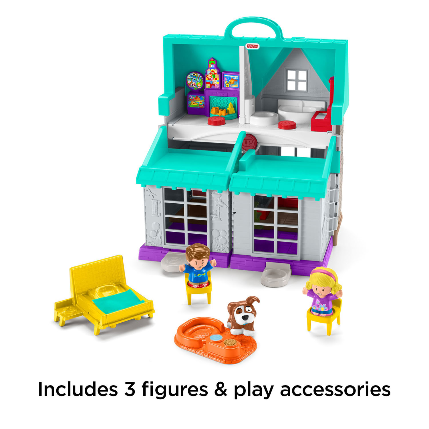 Fisher Price Little People - Handy Helpers House | Thimble Toys