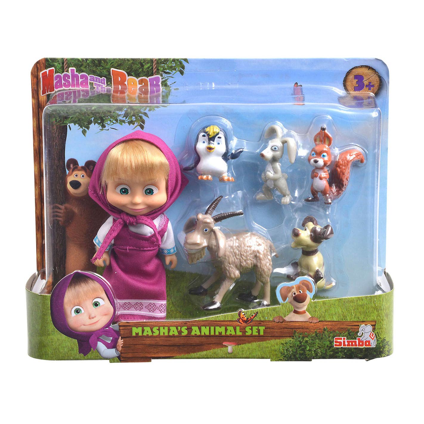 Masha En De Beer Dierenvrienden | Thimble Toys
