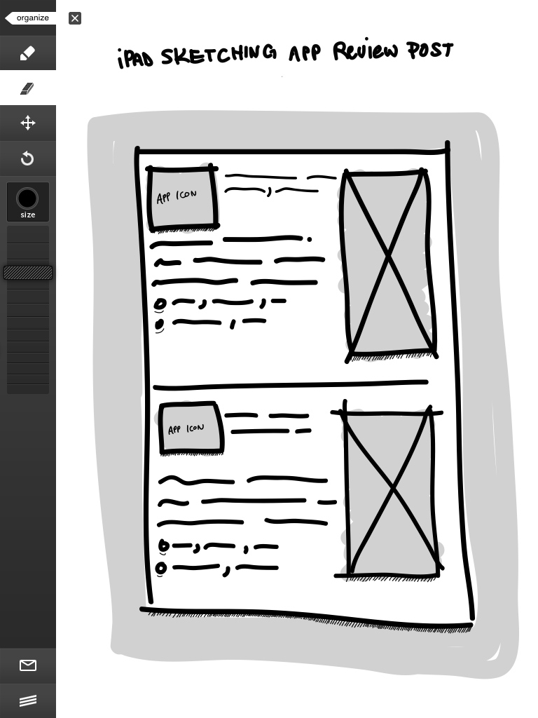 iPad sketching app review