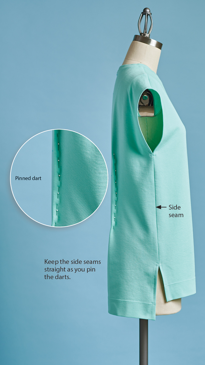 Apply Tucks, Darts, and Curved Seams for a Shapely Fit on Finished Garments Threads
