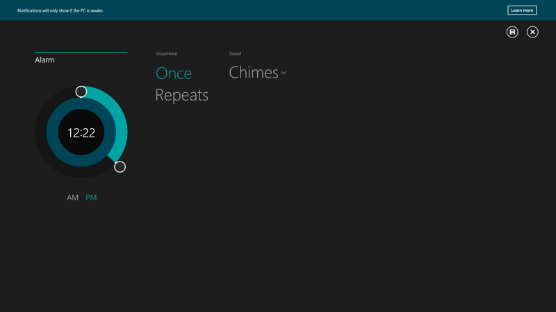 Setting an Alarm (Tips.Net)