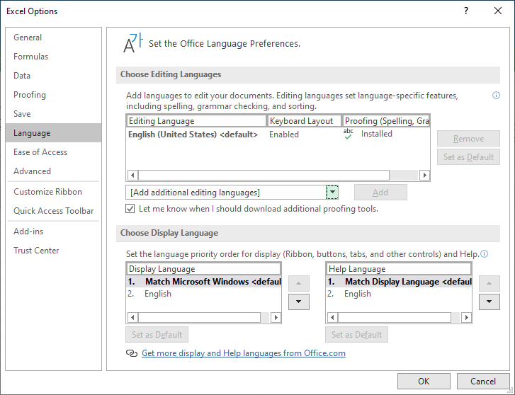 Changing to a NonUS Date Format (Microsoft Excel)