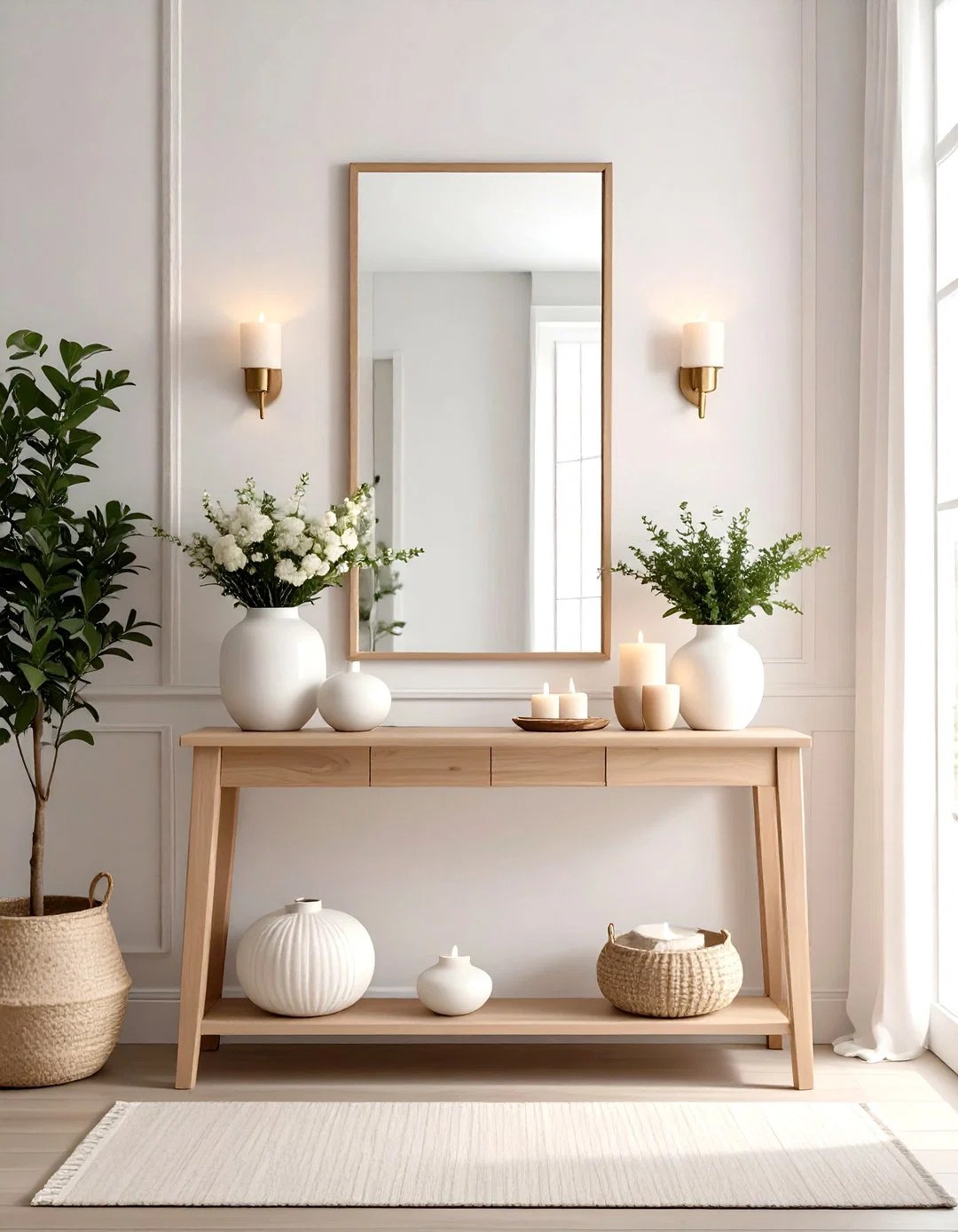 24 Entry Table Decor Ideas to Style Your Foyer Today. Too Much Time