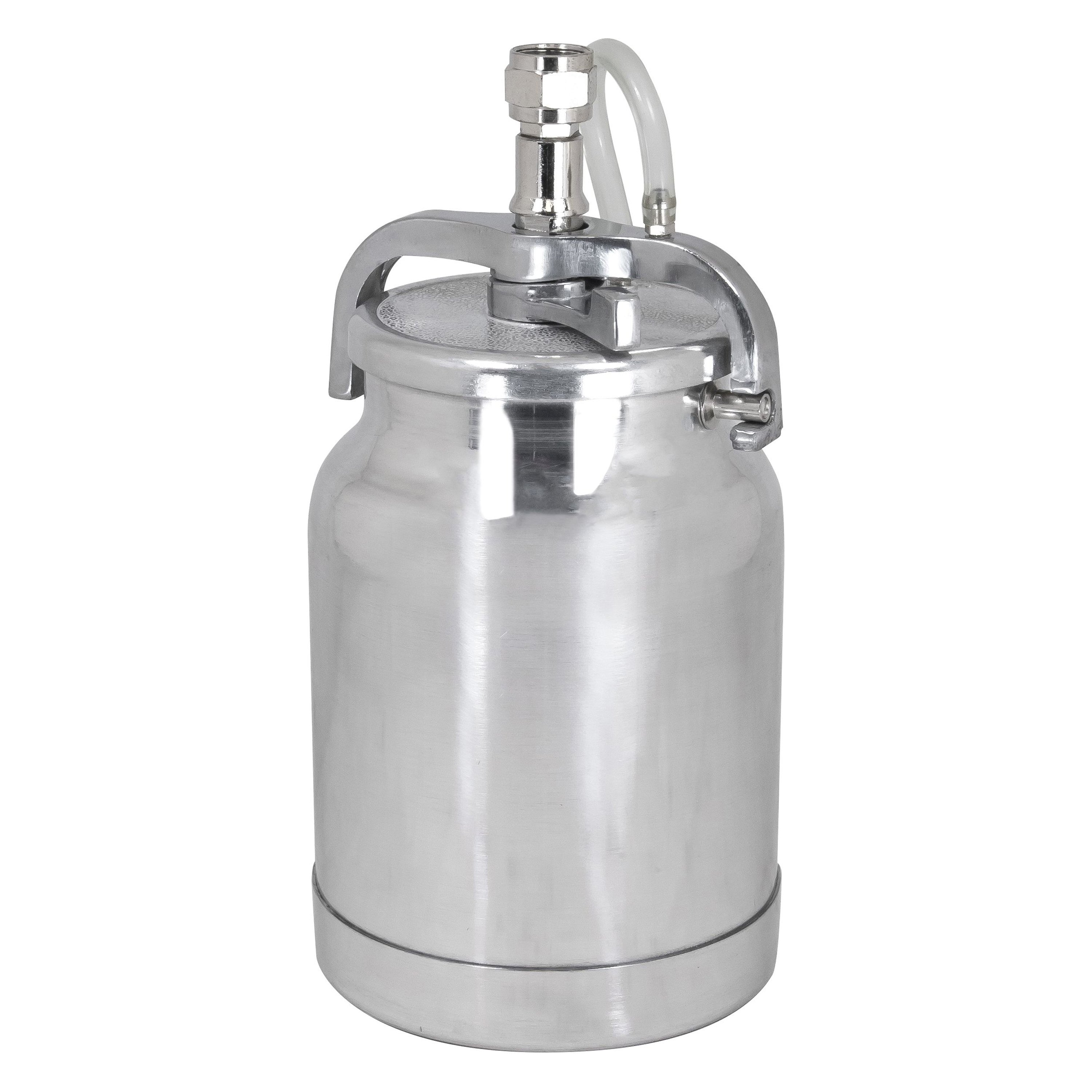 AES Industries® 103NC 950 ml Aluminum Dripless Suction Feed Cup with