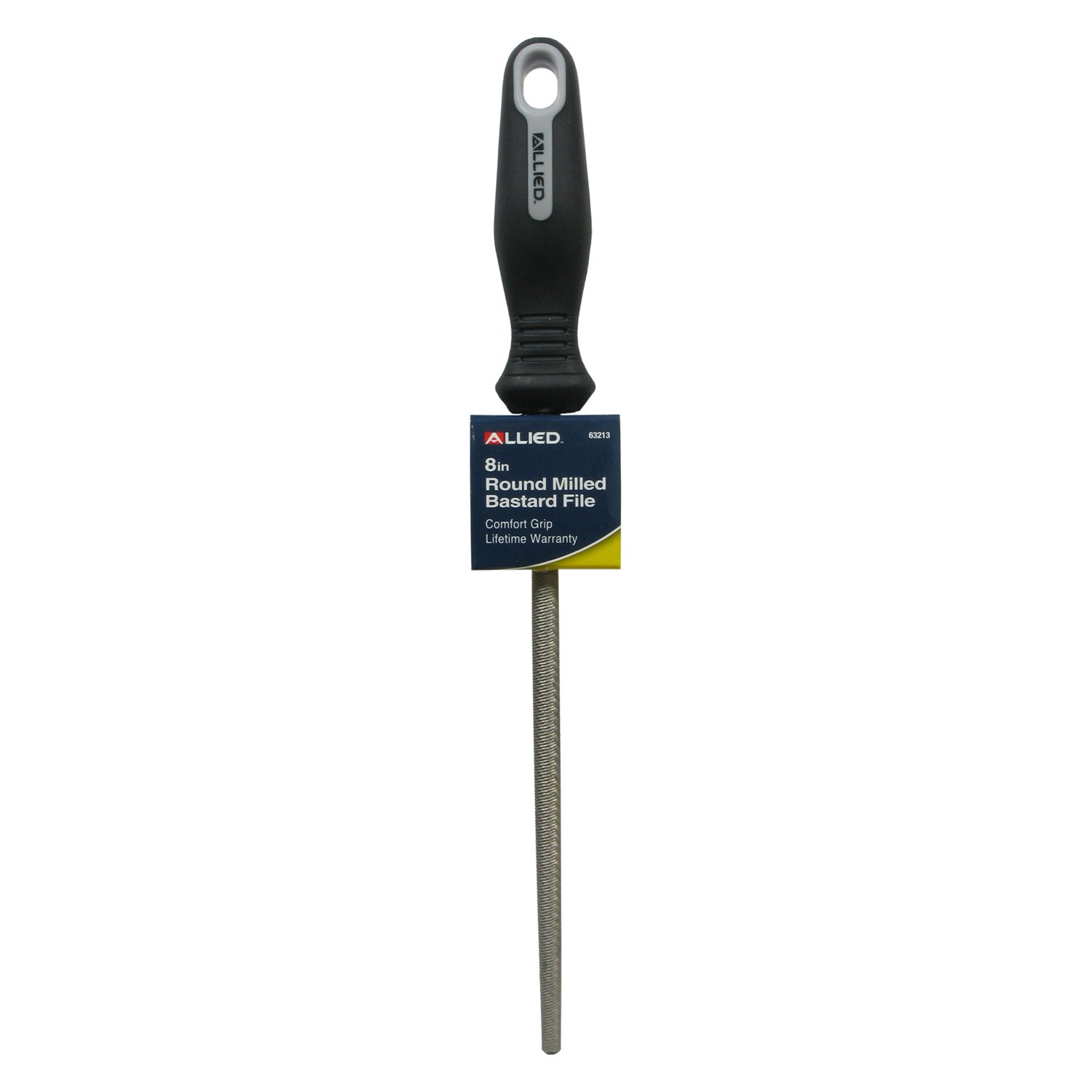 Allied Tools® 63213 8" Round American Pattern Milled Bastard File