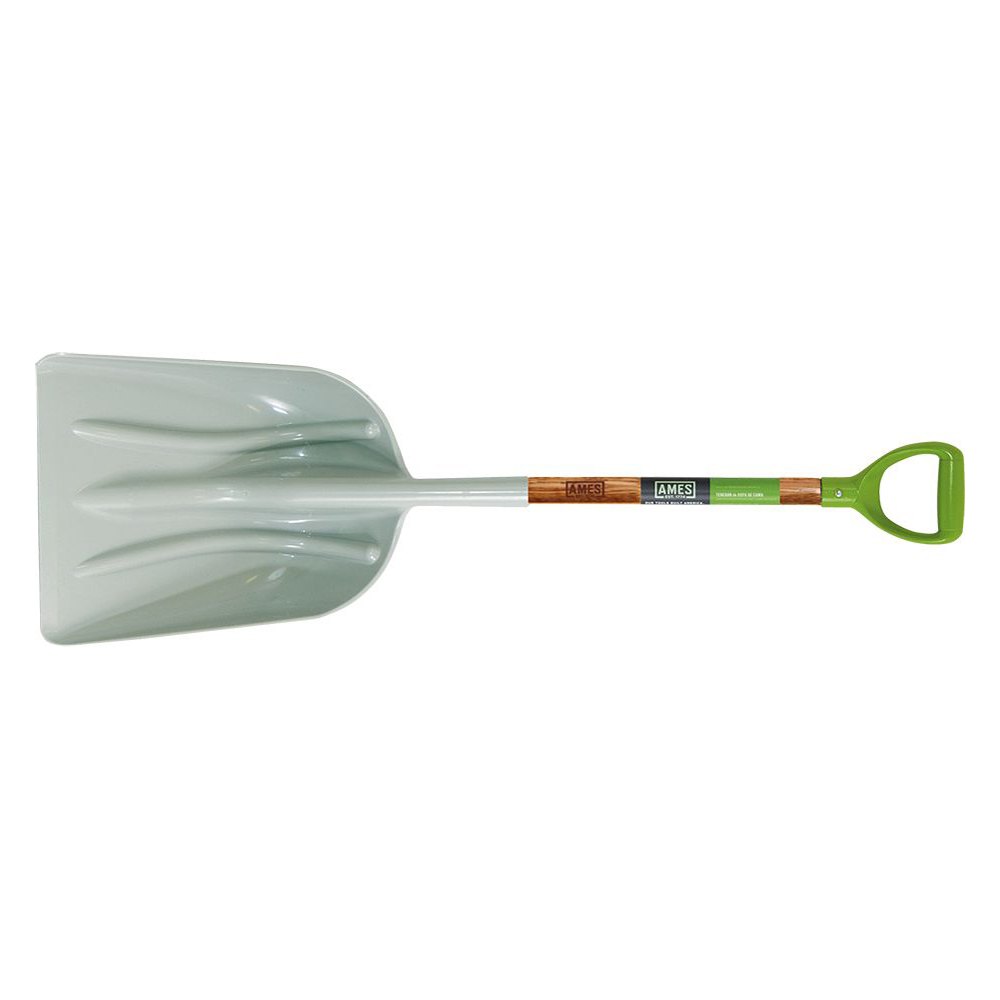 AMES® 2682700 14" Poly Scoop Shovel with 461/2" DGrip Wood Handle