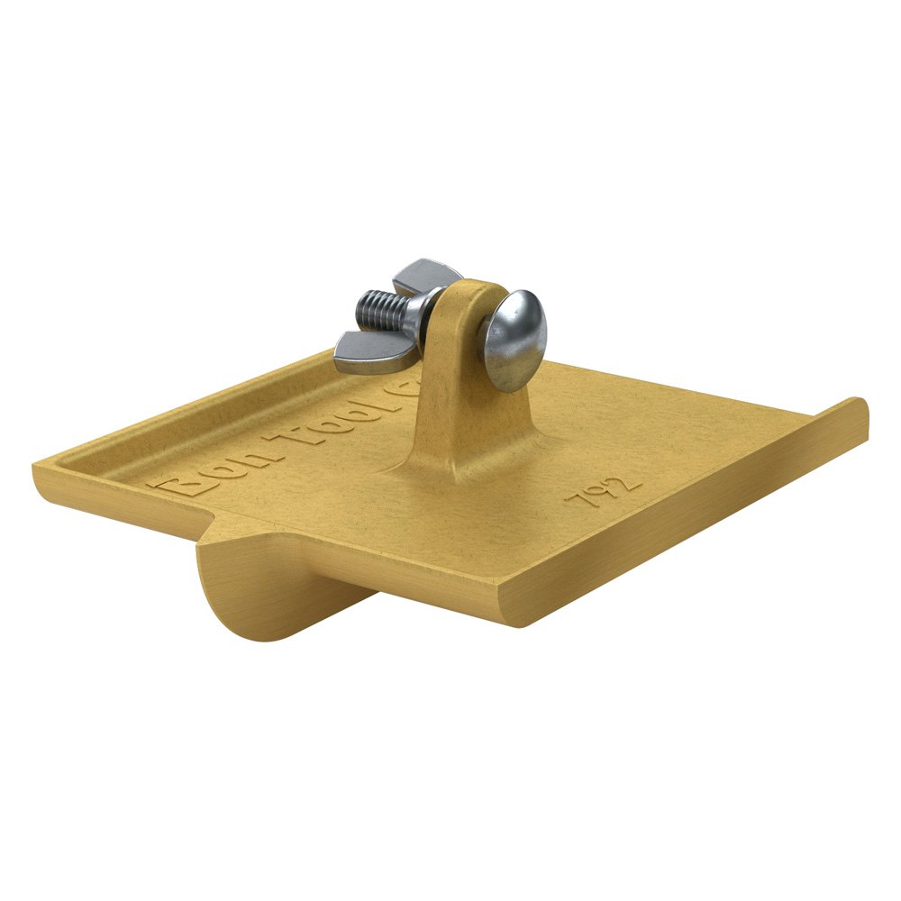 Bon® 12792 6" x 41/2" Bit 5/8" x 5/8" Bronze Concrete Walking