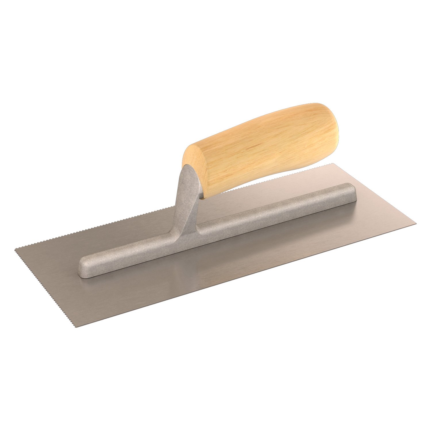 Bon® 11" x 41/2" Wood Handle UNotched Trowel