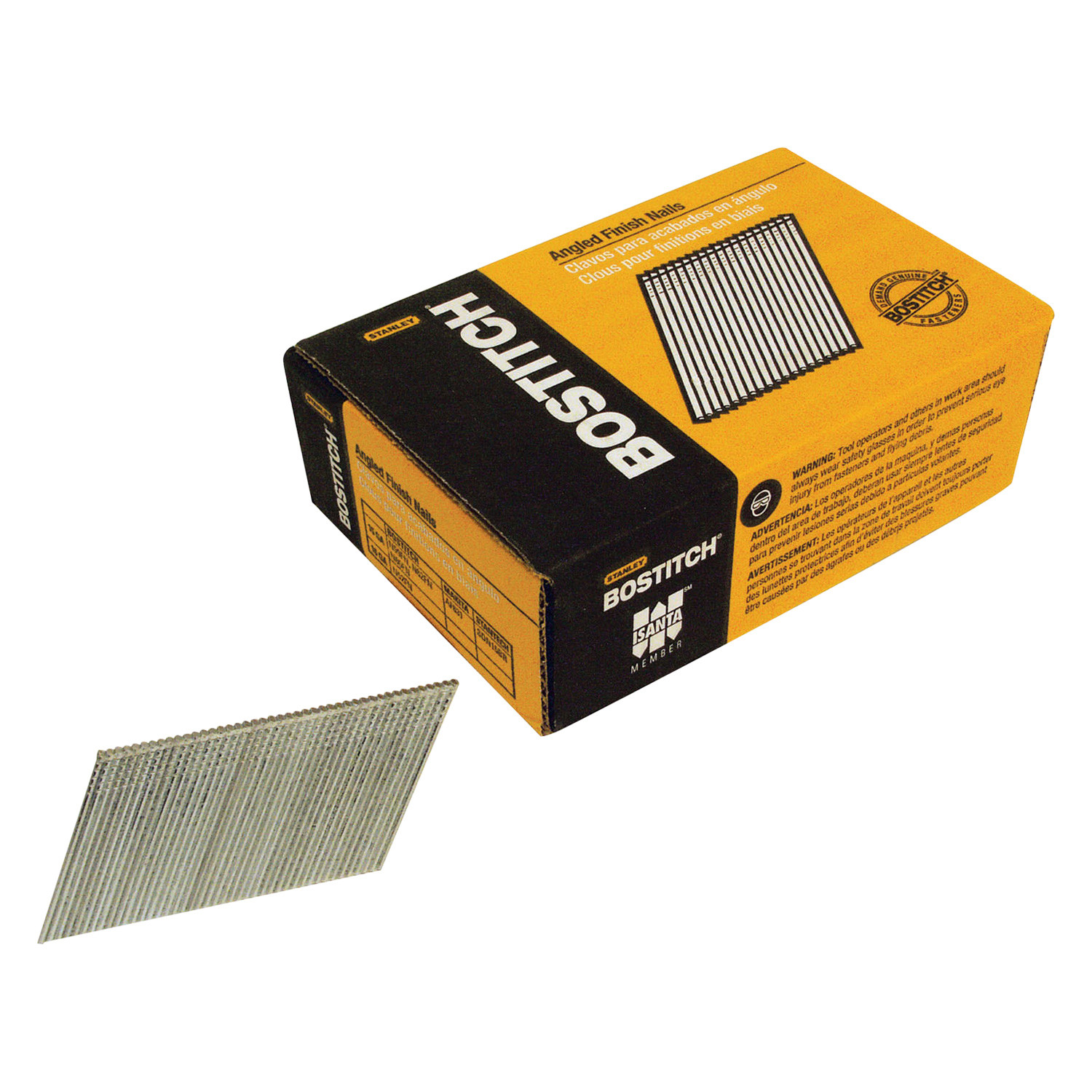 Bostitch® FN1536 21/4" FN Style Angled Collated Finish Nails (3655