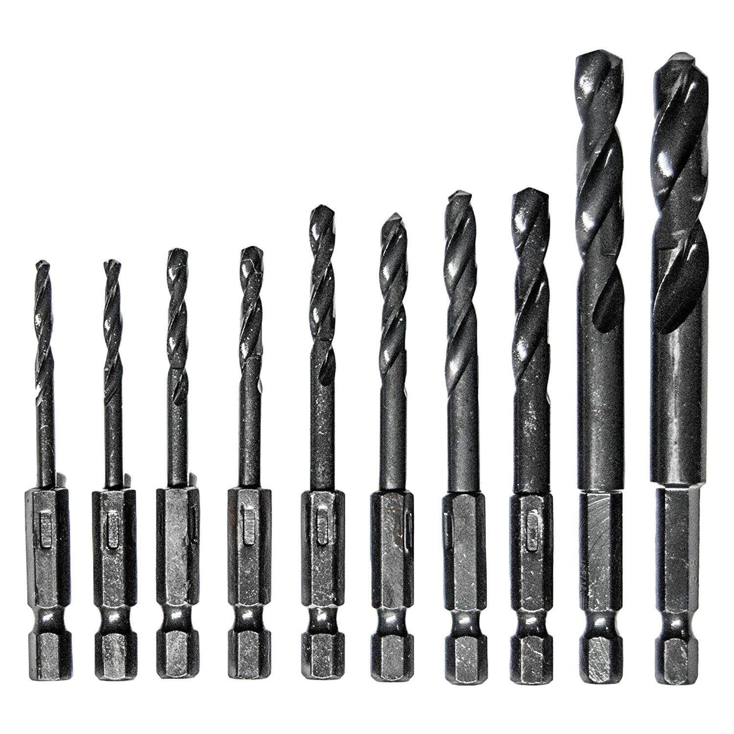 Century Drill & Tool® 24650 10Piece Impact Pro™ Black Oxide Impact