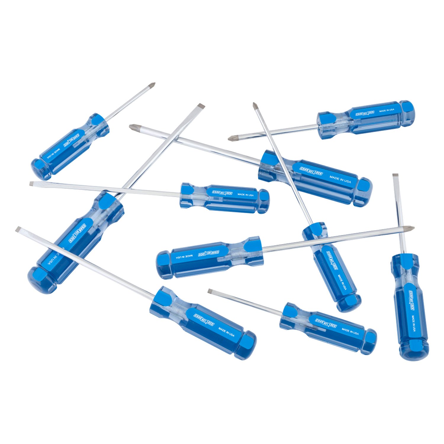 Channellock® SD10A Professional™ 10piece Dipped Handle Phillips