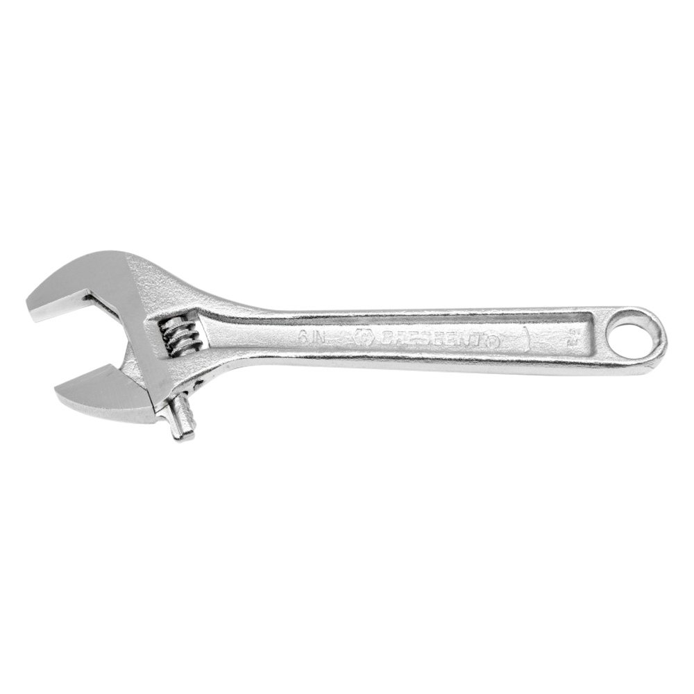 Crescent® AC14 1/2" x 4" OAL Chrome Plain Handle Adjustable Wrench