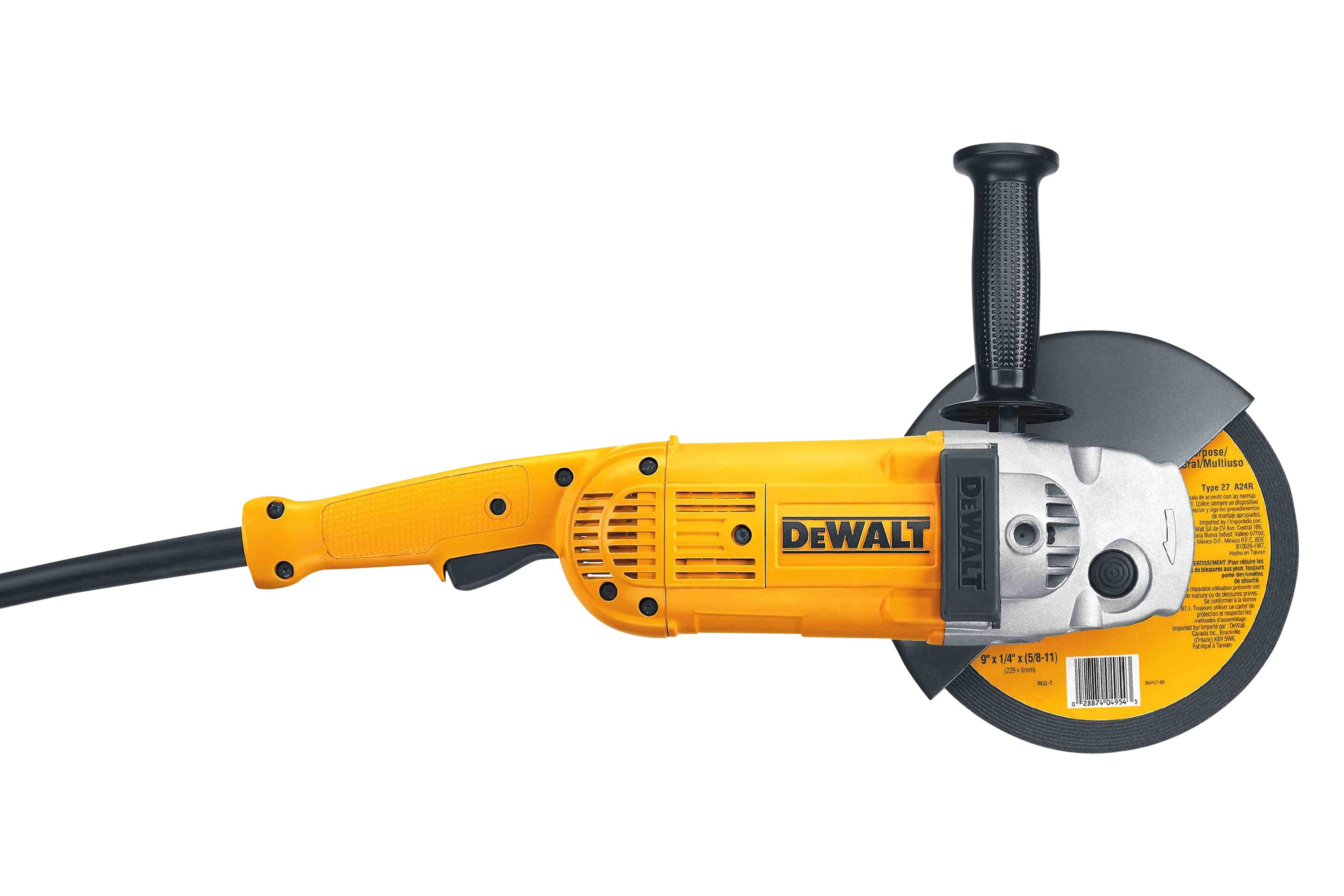 DeWALT® D28499X 9" 120V 15A Corded Angle Grinder