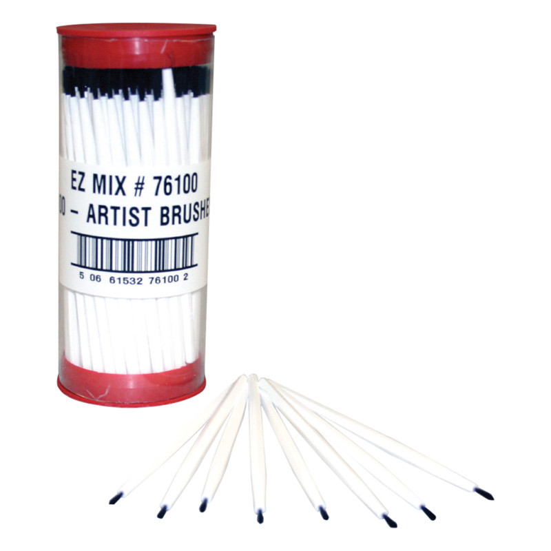 EZ Mix® 76100 TouchUp™ 3/8" Pointed Paint Brush (100 Pieces