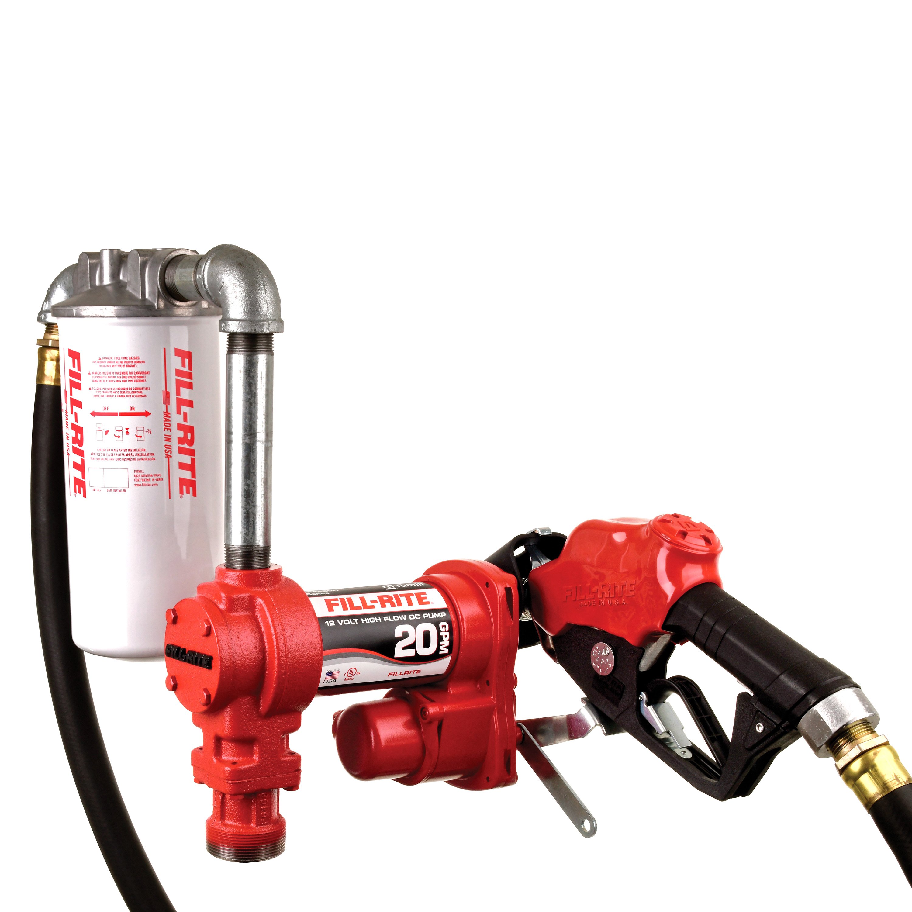 FillRite® FR4210HBFQ FR4200 Series 20 GPM 12 V DC HeavyDuty Fuel