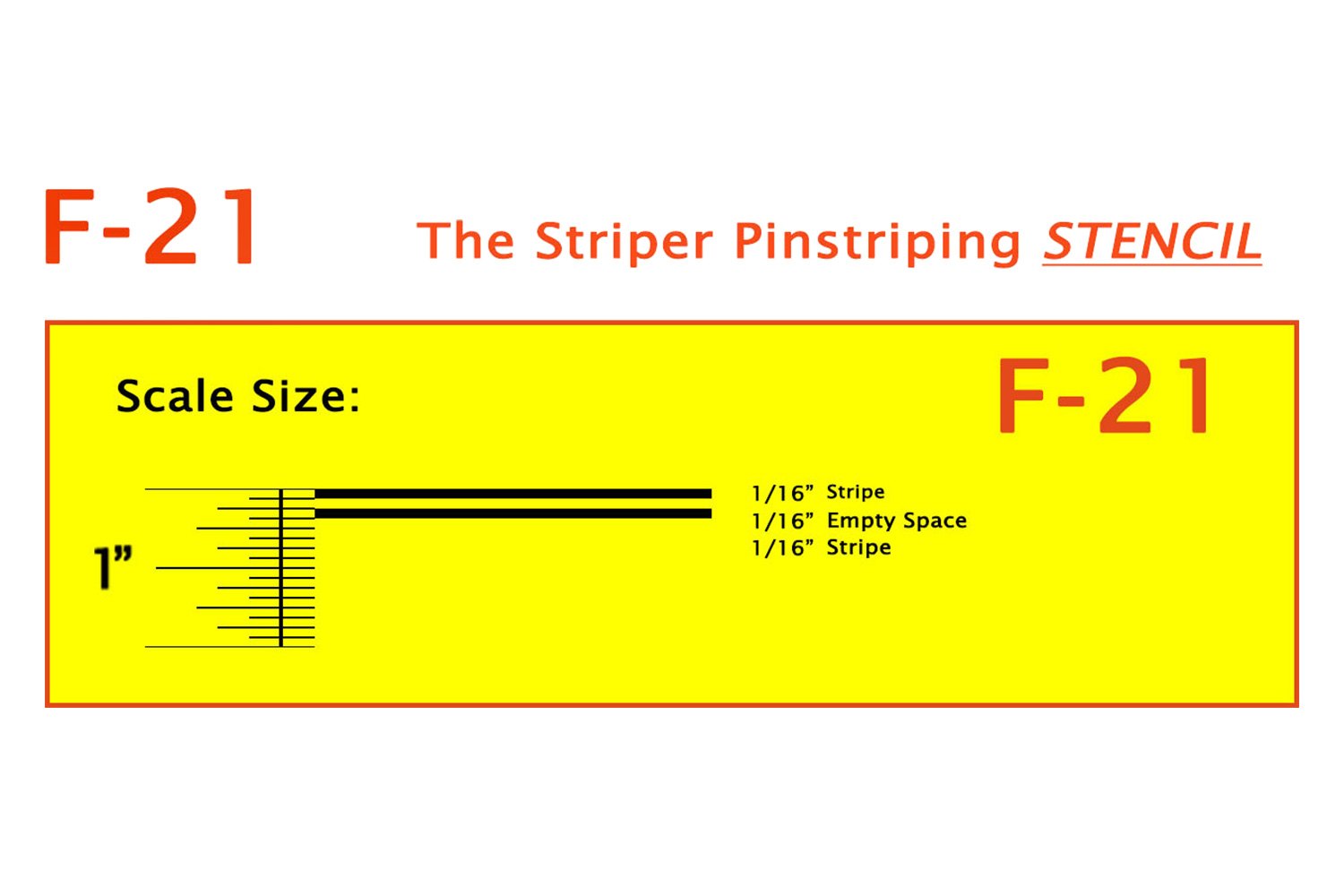 Finesse® The Striper™ Paint Striping Stencil Tape