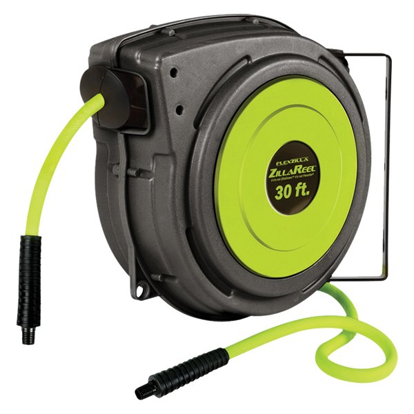 Flexzilla® L8230FZ Air Hose Reel with 3/8" x 30' Air Hose