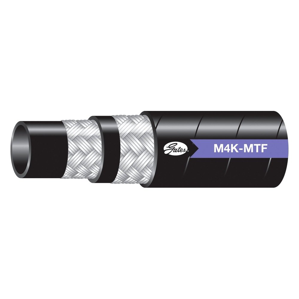 Gates® M4K™ MEGA4000™ Megatuff™ 50' Nitrile Black Hydraulic Hose