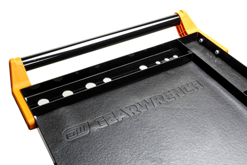 GearWrench® 83166 Black/Orange Adjustable Height Mobile Work Table