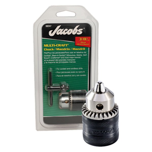 Jacobs® 30247 MultiCraft™ 3/8" Drill Chuck