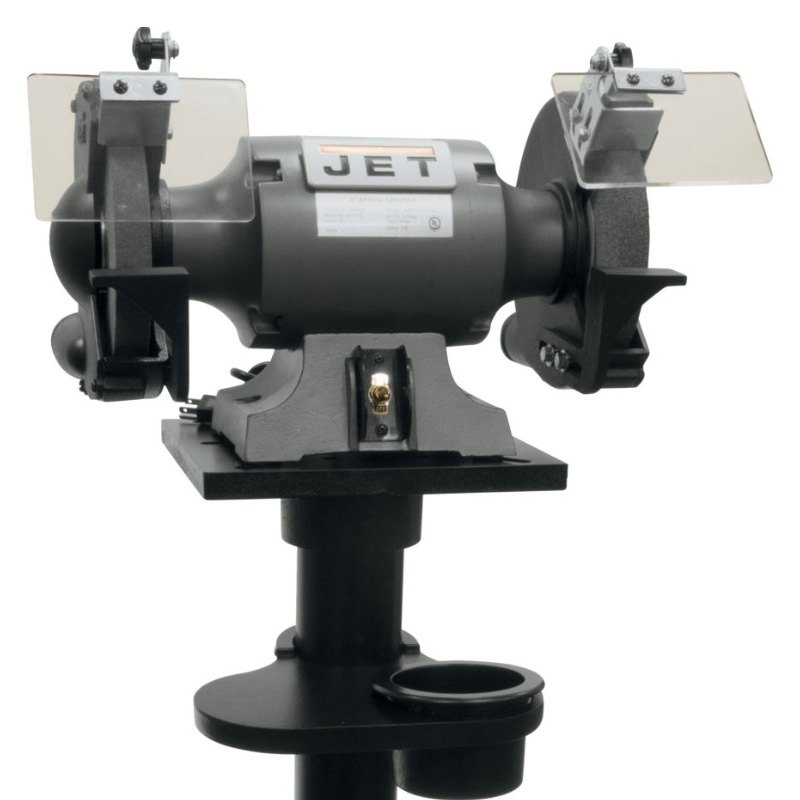 JET Tools® 577103K 10" 120 V Corded Bench Grinder with JPS2A Stand