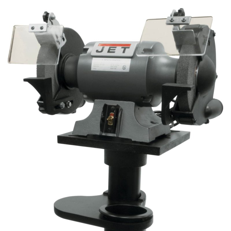 JET Tools® 577103K 10" 120 V Corded Bench Grinder with JPS2A Stand