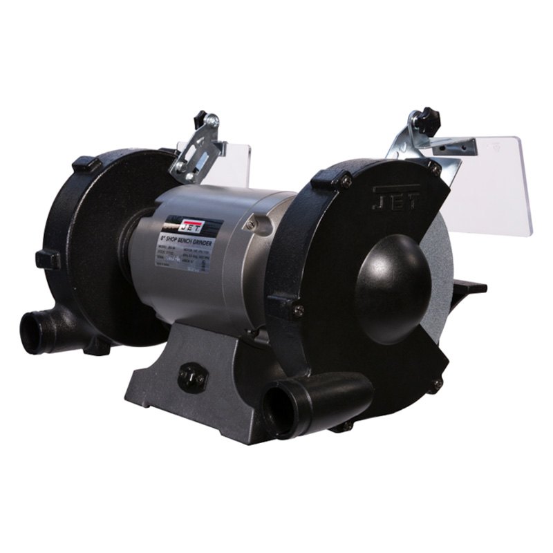 JET Tools® 577128 8" 120 V Corded Bench Grinder with Grinding Wheel