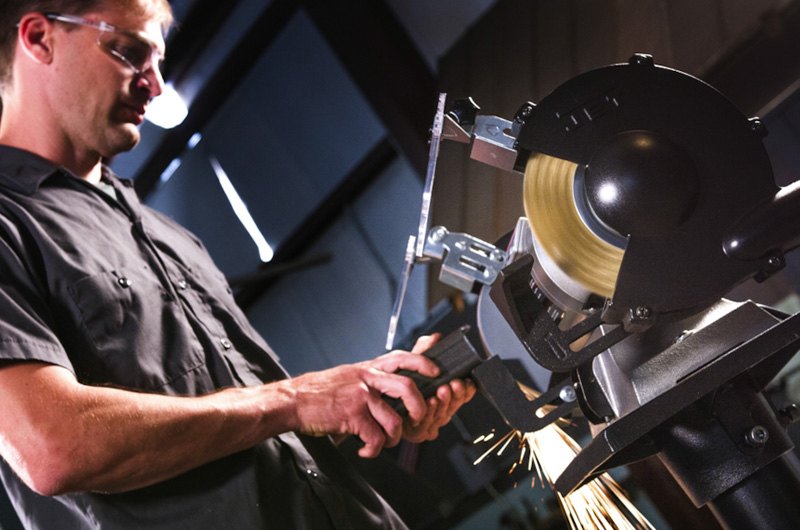 JET Tools® 577128 8" 120 V Corded Bench Grinder with Grinding Wheel