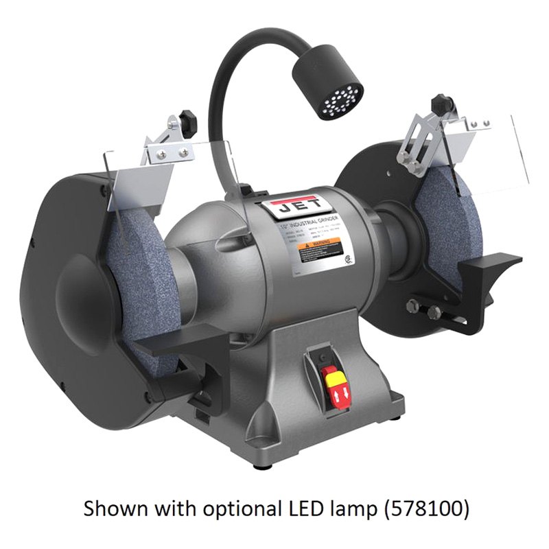 JET Tools® 578010 10" 120 V Bench Grinder