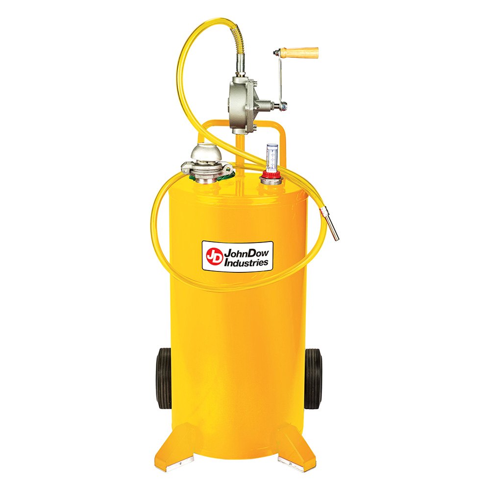 JohnDow® FC25DC 25 gal Yellow Steel MultiLiquid Caddy