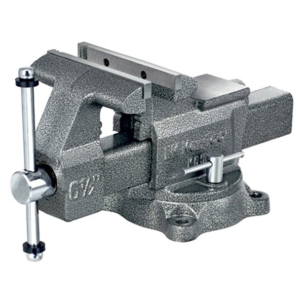 KenTool® Flat/VGroove and Pipe Jaws Swivel Base Vise