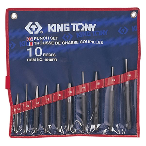KING TONY® 1010PR 10piece Punch Mixed Set