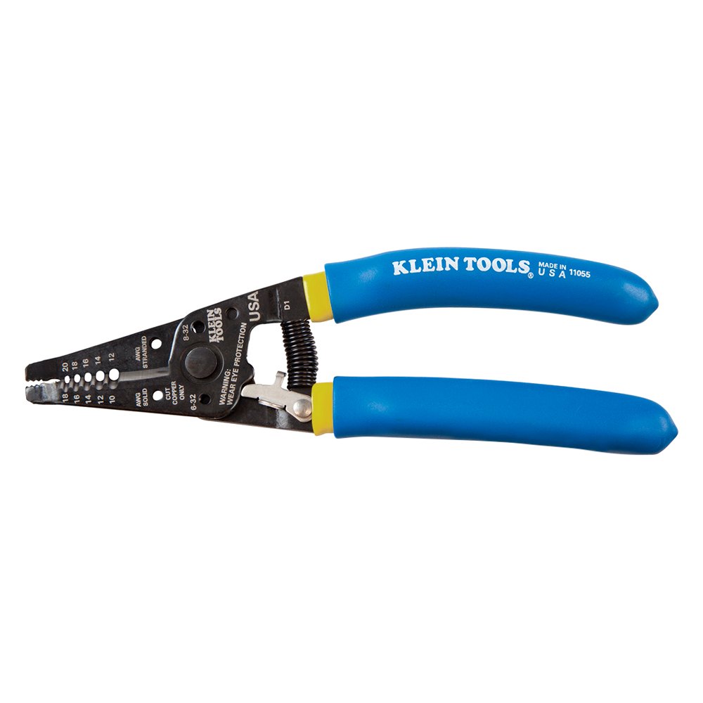 Klein Tools® KleinKurve™ SAE Fixed Stripper/Wire Cut and Loop/Screw