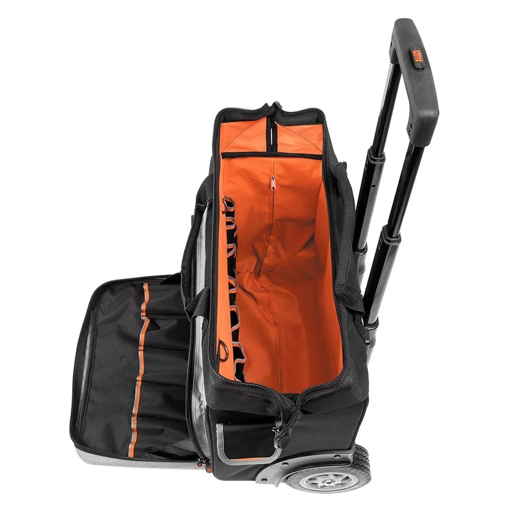 Klein Tools® 55452RTB Tradesman Pro™ 24Pocket Rolling Tool Bag