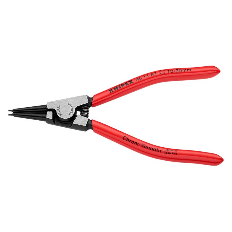 Knipex® Straight Fixed Tips External Spring Loaded Snap Ring Pliers